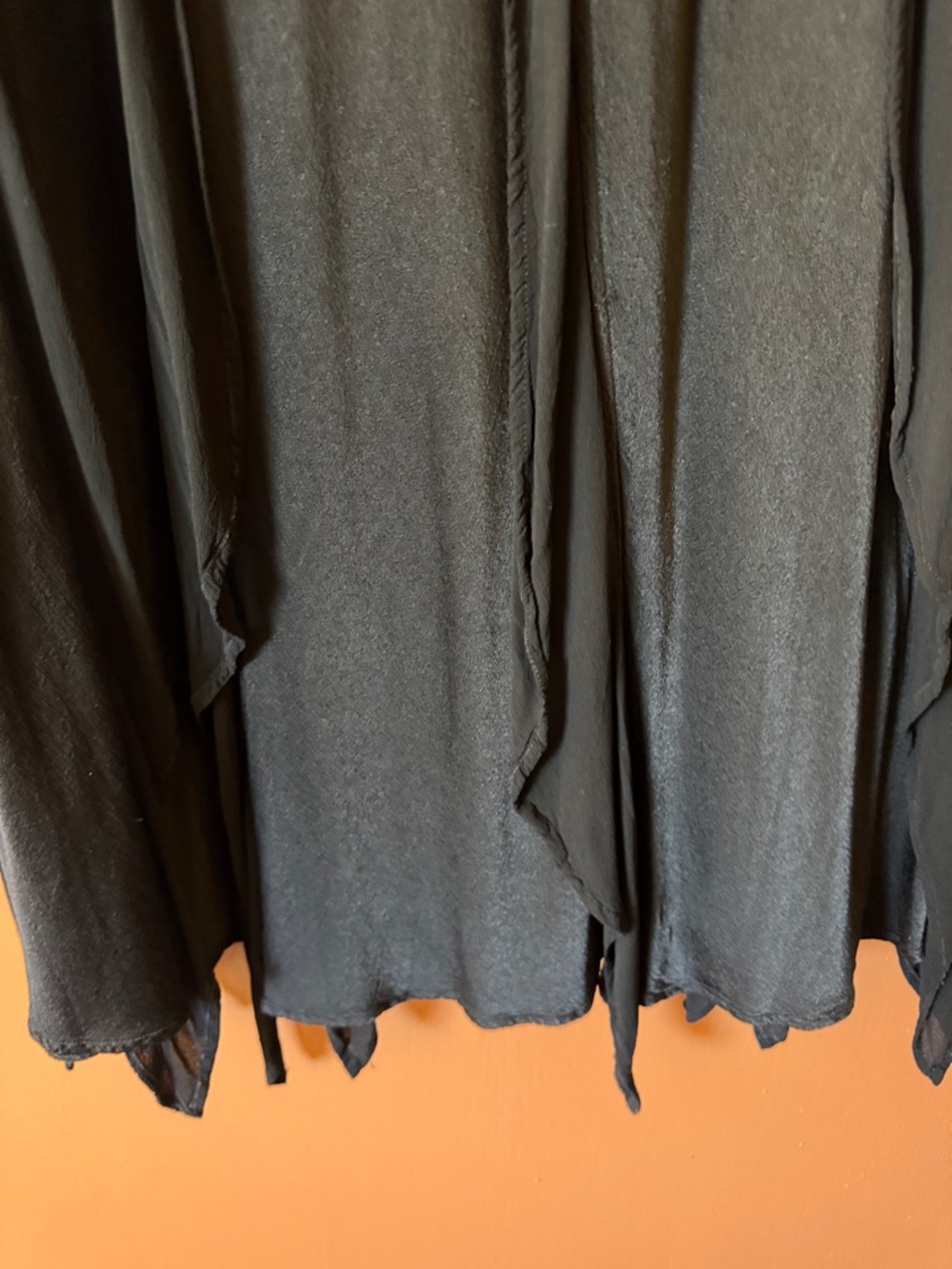 Ghost London Black Viscose Maxi Skirt | Size 14 | Flowy Silky Sheen - Picture 2 of 6